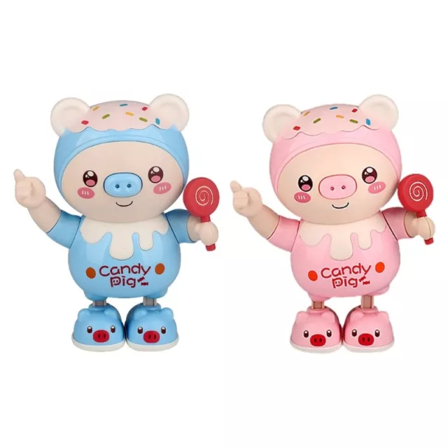 Dancing Pig Toy Light Sound Toy Baby Rocking Toy Singing Pig Toy Pig Robot Toy