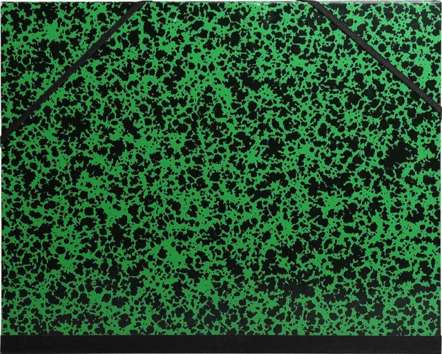 EXACOMPTA Zeichnungsmappe "Annonay" 260 x 330 mm schwarz / grün
