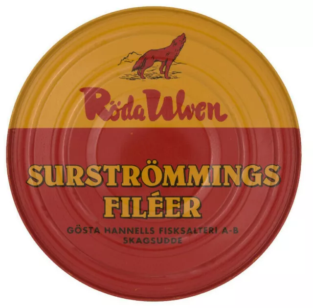 Surstromming Röda Ulven Filet Filé 300g - fermentierte Heringsfilets
