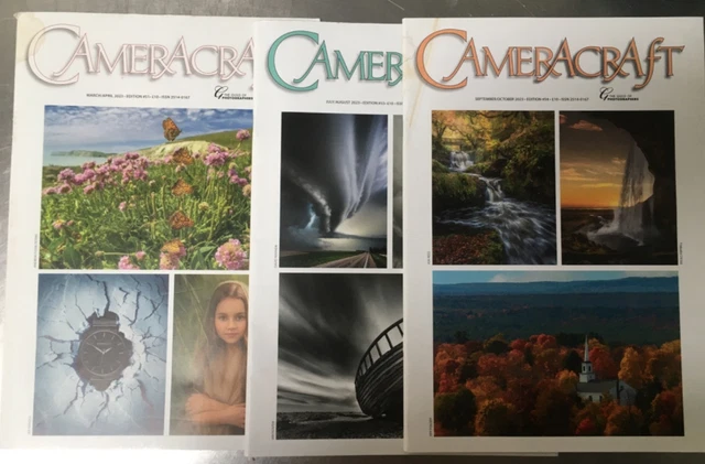 CAMERA CRAFT PHOTOGRAPHY Magazines x3 Pre-Owned £12.00 - PicClick UK
