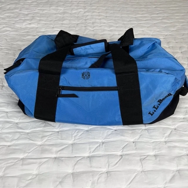 L.L.Bean Travelers Duffle Bag Blue Medium