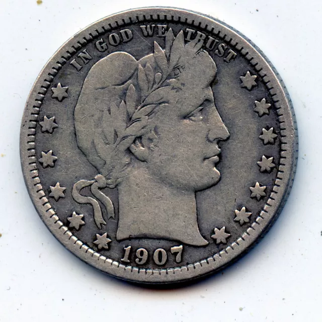 1907-o Barber quarter (SEE PROMO)