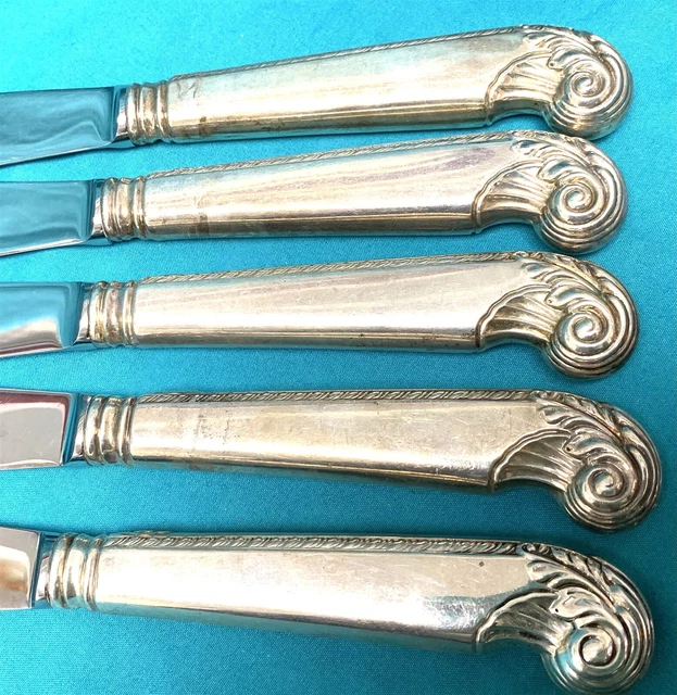 Birks Sterling Silver - George II - Plain 9 3/4" Knife - No Mono