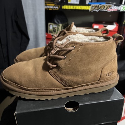 UGG AUSTRALIA NEUMEL Leather Shearling 