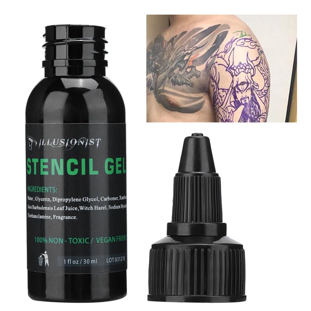 Bestauty Trasferimento per Tatuaggi Stampante Stencil Tattoo Set con Macchina per Stencil Termico e 20 Carta da Trasferimento per Tatuaggi, Macchina per Tatuaggi Nera