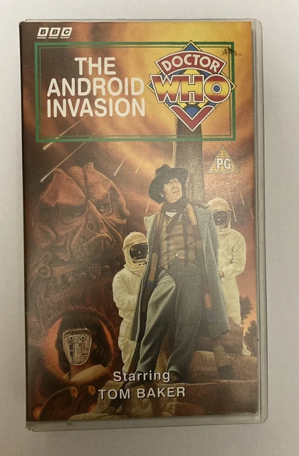 DOCTOR WHO - The Android Invasion (VHS 1995) Tom Baker £8.00 - PicClick UK