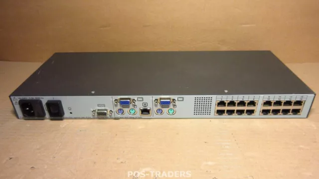 HP EO1013 396631-001 CAT5 16 port KVM Server Console Switch EXCL CABLES