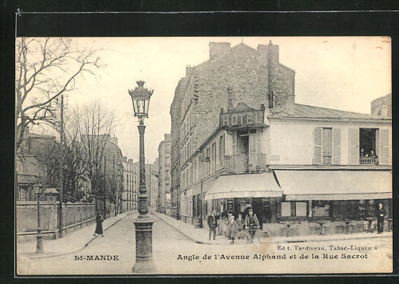 CPA Saint-Mandè, corner of Avenue Alphand and Rue Sacrot