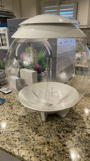 biOrb Halo 30L White Aquarium Fish Tank Color Change LED Decor & MANY Extras! 18