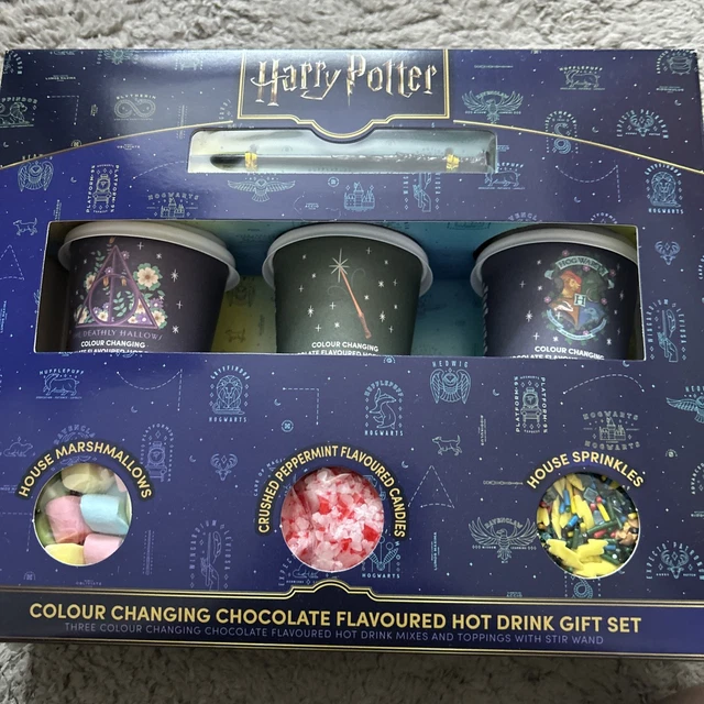 HARRY POTTER COLOUR Changing Chocolate Flavoured Hot Drink + Toppings ...