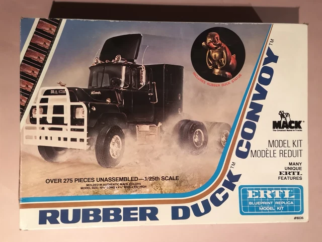 RUBBER DUCK CONVOY Mack Truck AMT ERTL #8036 1:25 gebraucht EUR 139,95 ...