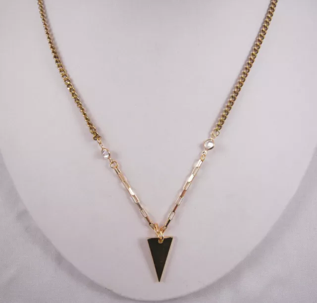 Vanessa Mooney Gold Lovell Necklace NEW