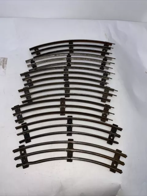LIONEL/K-LINE O27 Gauge CURVE  3 Rail 7 ps, 65572 used Track