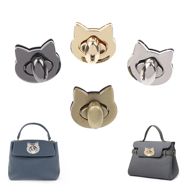 Metal Bag Turn Lock Twist Lock Clasp Women Handbag Shoulder Purse Diy Hard#w#