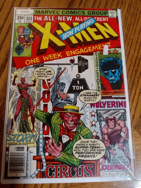 Uncanny X-Men Vol.1 #111 Wolverine Storm Nightcrawler Cyclops