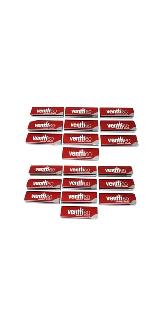 Ventti Original Rolling Paper Cigarette Tobacco Slow Burn - 20 Booklets