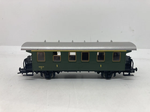 Wagon De Voyageurs Roco 2e Classe BRUHAT 54312 (n°1ter) – HO – Occasion