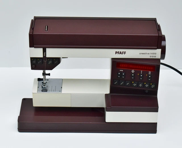 PFAFF Creative 1469 Sewing Machine with Hard Case & Accessories Serviced 7/30/21 PFAFF Creative 1469 Sewing Machine with Hard Case & Accessories Serviced 7/30/21