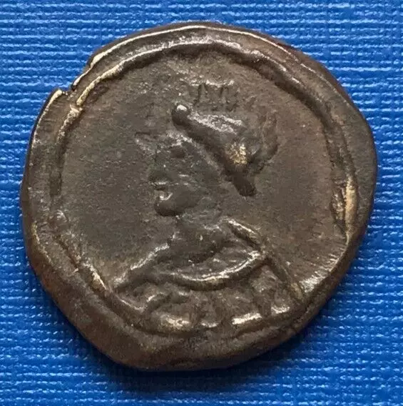 Byzantine Justinian I circa 527 - 565 AD half  Siliqua - K642