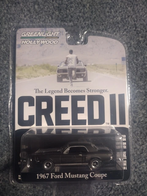 Ford Mustang Coupe 1967 Creed II 1:18 Greenlight - 20 anos! Loja on-line de miniaturas