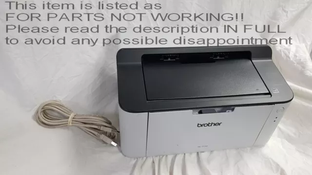 POOR PRINT QUALITY?? Brother hl-1110 USB A4 Mono Laser Printer