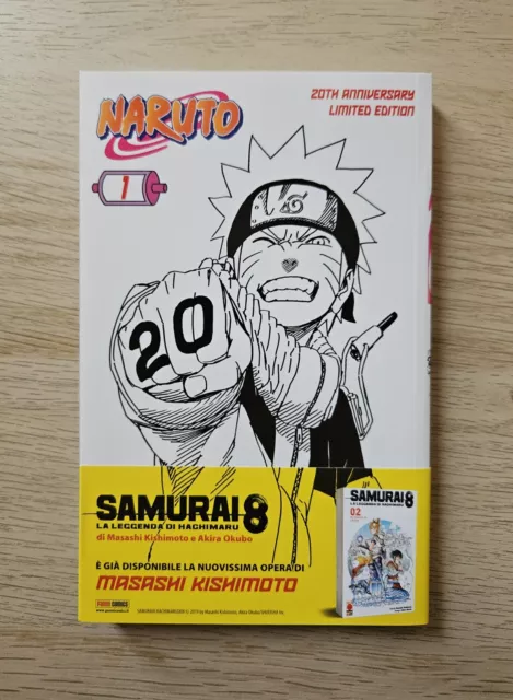 Naruto 1 Variant - 20th Anniversary Limited Edition con fascetta - Planet Manga