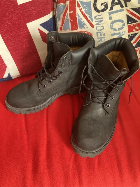 TIMBERLAND 800 GRAM Primaloft Black Nubuck Leather Snow Drifter