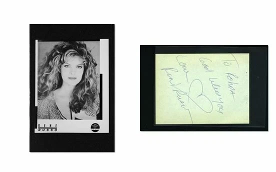 Rene Russo - Signed Autograph and Headshot Photo set - Rene Russo