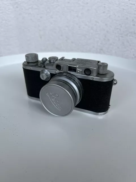 Leica III Ernst Leitz Wetzlar Chrom 1935 Nr. 181538 + Summaron f=3.5cm 1:3.5