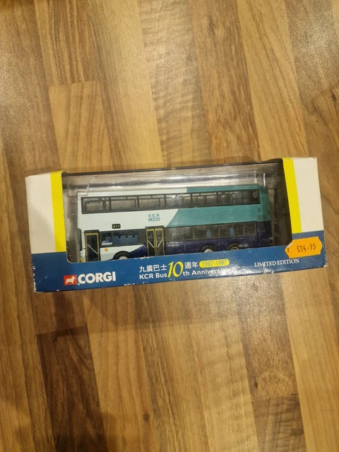 Autobus Corgi 1:76 Leyland Olympian 11M 3 Axle – KCR 10th Anniversary 43202