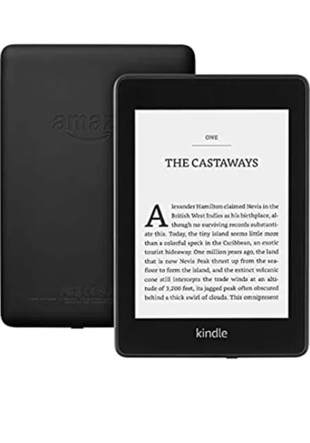 Amazon Kindle Paperwhite NOW Waterproof 6" 10th Generation 8GB—with Ads Black