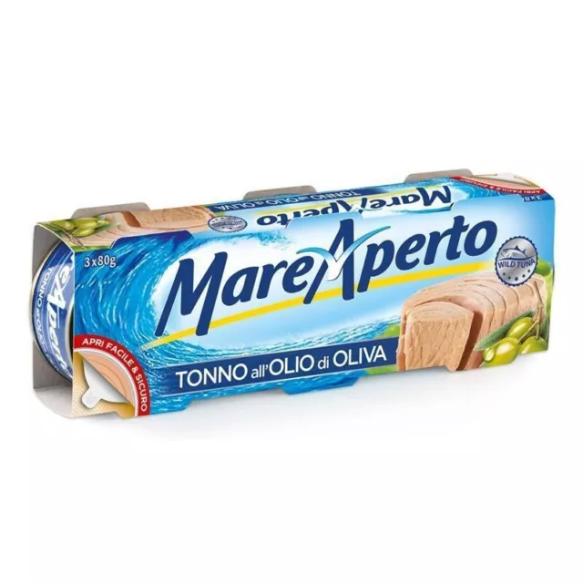 Mare Aperto Tonno Oliva Gr 80X3