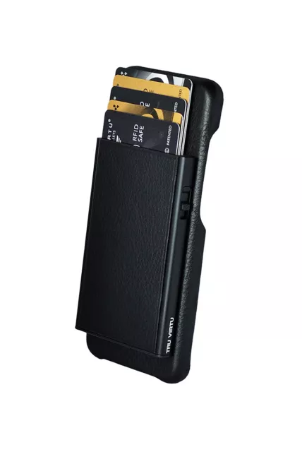 Genuine TRU VIRTU Pay & Phone Click & Slide Samsung Galaxy 8 Leather Case cards