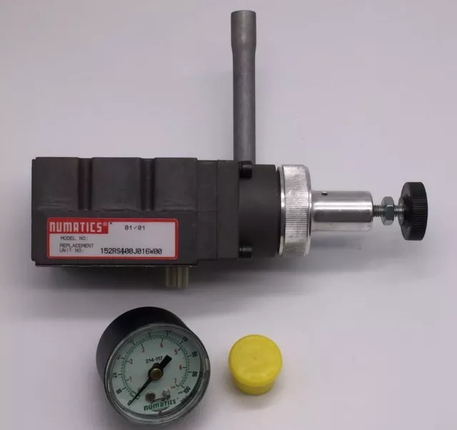 Numatics 152Rs400J016W00 Single Pressure Regulator W/ Gauge