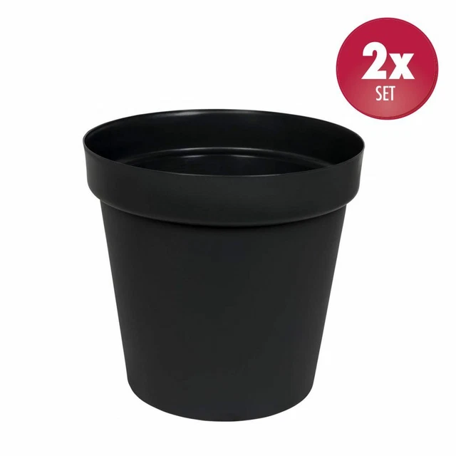 2 X XXL Pflanzkübel Pflanztopf Blumentopf Blumenkübel Kunststoff 70 cm