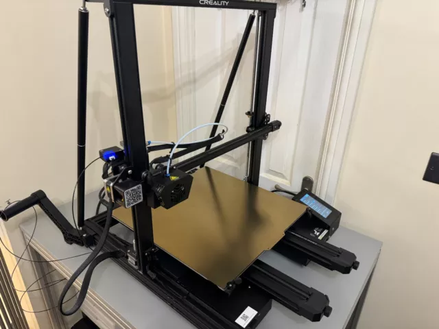 Creality CR-6 Max 3D Printer with smooth magnetic bed and upgraded extruder