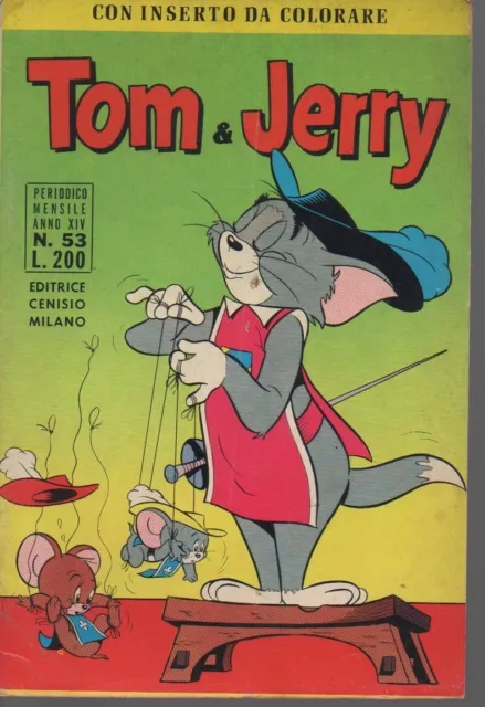 Tom & Jerry N. 53 Del '73 - Con Inserto Coloriamo Insieme