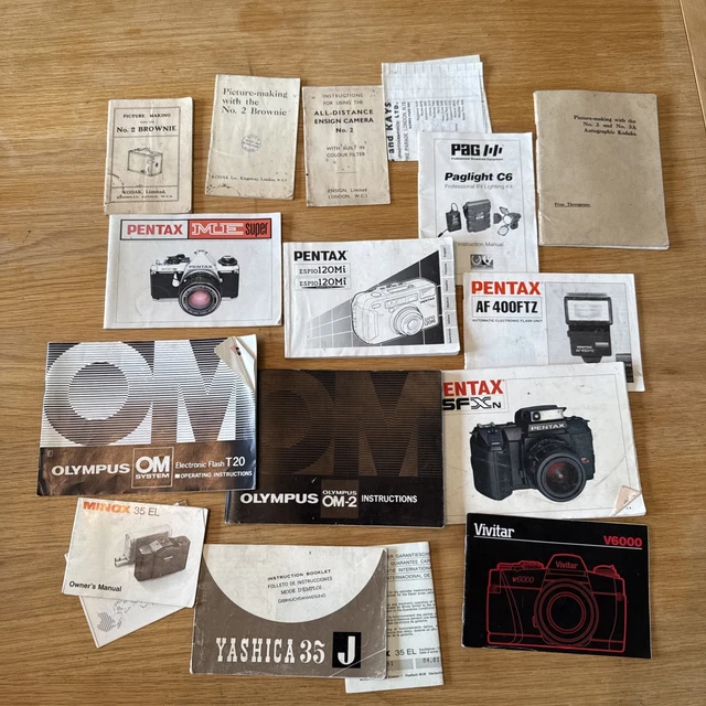 Manuales y guías, Cámaras y fotografía - PicClick ES