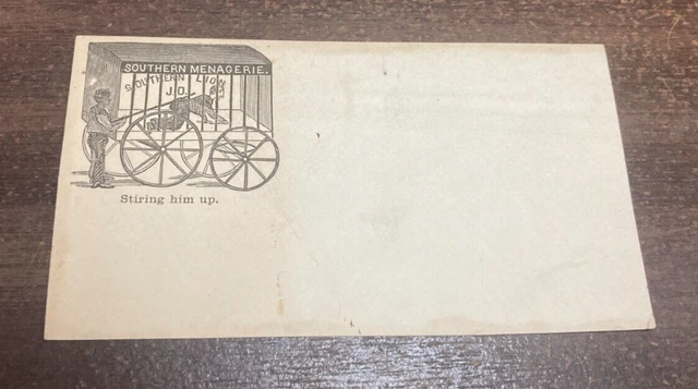 Kappystamps Civil War Patriotic Cover Unused Southern Menagerie Bv95 Kappystamps Civil War Patriotic Cover Unused Southern Menagerie Bv95