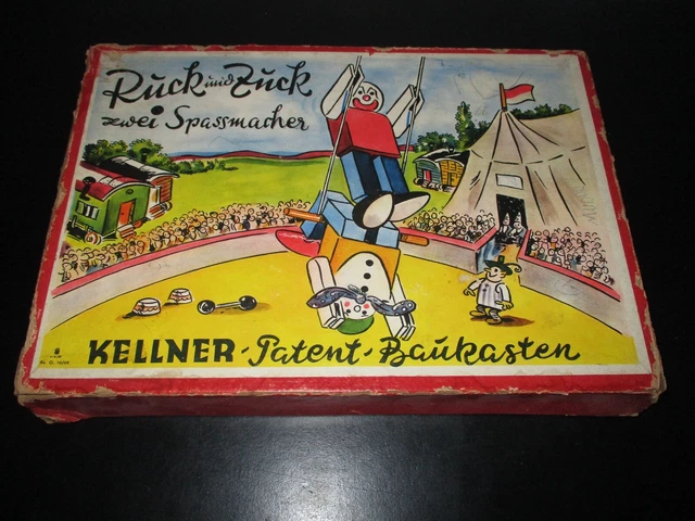 DDR KELLNER BAUKASTEN “ Ruck und Zuck zwei Spaßmacher “ EUR 32,90 ...