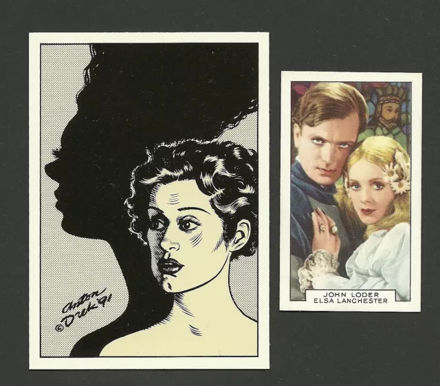 Elsa Lanchester The Bride of Frankenstein Fab Card Collection