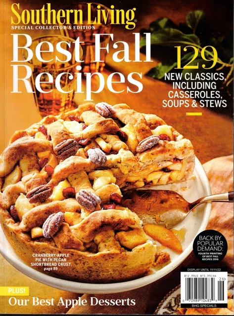 southern-living-magazine-best-fall-recipes-2022-7-07-picclick-uk