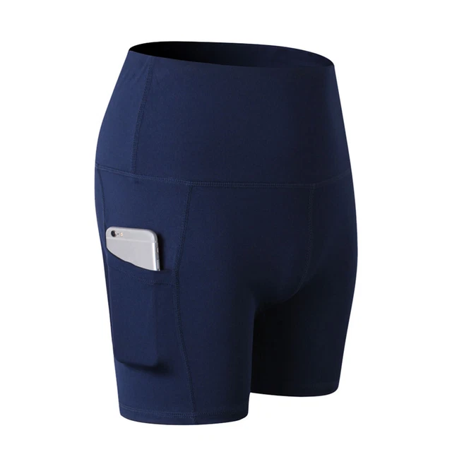 Pantaloncini da allenamento uomo pantaloncini yoga vita alta donna
