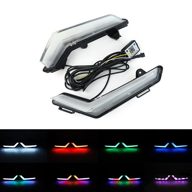 For Can-Am Defender Commander UTV LED Signature Lights Turn Signal RGB Light