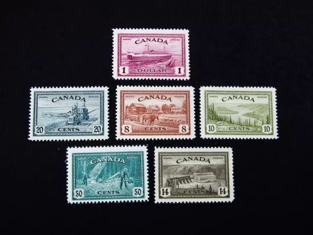 nystamps Canada Stamp # 268-273 Mint OG NH $95    A12x238