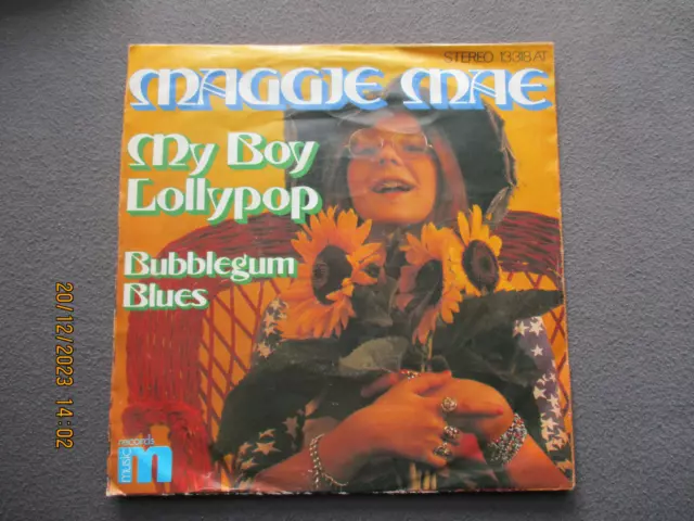 Single Maggie Mae  My Boy Lollypop  --  Bubblegum Blues