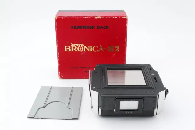 [EXC+++] Zenza Bronica S2 Film Back Magazine Holder 6x6 from Japan #B2787
