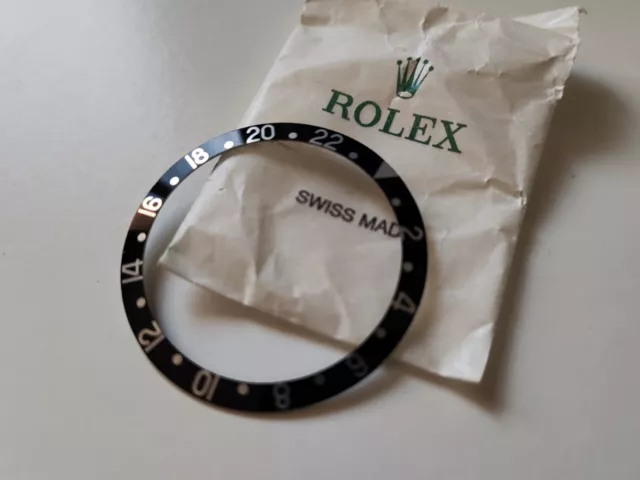 Rolex Gmt Black Insert For Gmt Master Ref. 16700 & Master Ii Ref. 16710