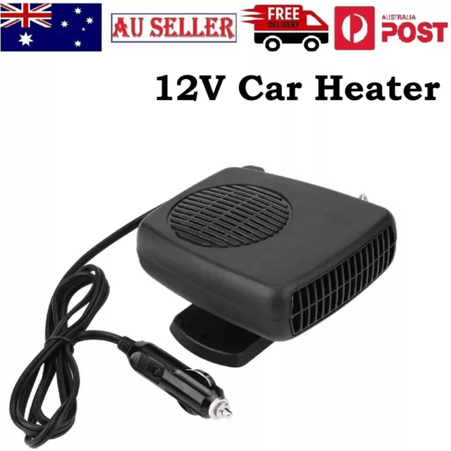 Portable Car Vehicle Ceramic 12V Heating Heater Fan Defroster Demister Dryer AU