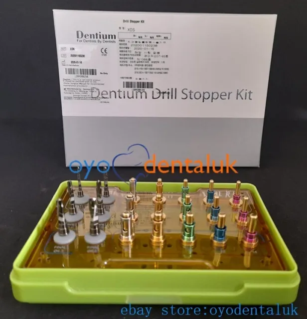 Dentium XDS Drill Stopper Kit  Dental Implant Instrument Kit Surgical Tools Set